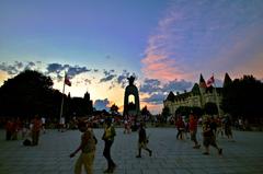 Canada Day celebrations in Ottawa with crowds and flags