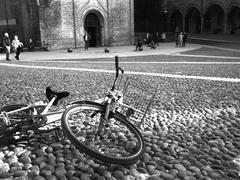 Monument bike statue part of Italy's cultural heritage