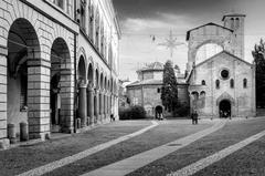 Basilica di Santo Stefano, cultural heritage monument in Italy.