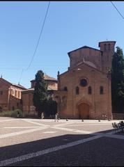 Piazza Santo Stefano in Bologna, Italy