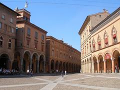 Bologna cityscape with historical buildings