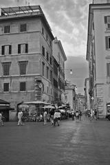 Piazza Farnese in Rome, Italy