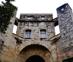 Northwest Side of the Babotte Tower in Montpellier, France