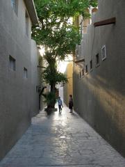 Maree and Owen in Bastakia Quarter