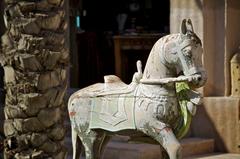 Horse statue in the Bastakia Quarter, Dubai