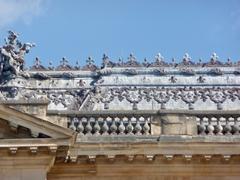 Roof details of the Royal Chapel at the Château de Versailles