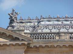 roof details of the Royal Chapel at the Palace of Versailles