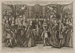 Marriage of Louis, Dauphin of France, to Marie Thérèse Raphaëlle, Infanta of Spain, in 1745 at Versailles