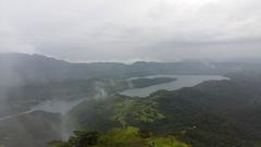 scenic view of Anuskura Ghat with winding road in Kolhapur, Maharashtra