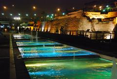 Remains of the Lima city walls