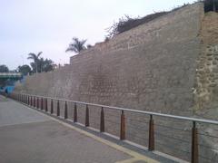 Panoramic view of Parque de la Muralla in Lima