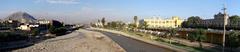 Panorama of Rímac district in Peru