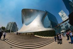 Museo Soumaya fisheye view