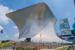 Soumaya Museum building in Mexico City