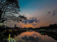 floating market in Colombo, Sri Lanka