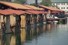 Pettah Floating Markets in Colombo, Sri Lanka