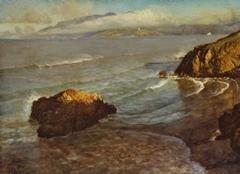 Entrance to the Golden Gate painting by Albert Bierstadt