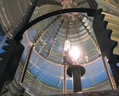 Fresnel lens at Point Bonita Lighthouse