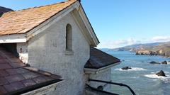 Northward view of Marin Headlands from Point Bonita Lighthouse