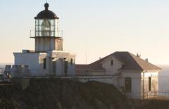 Point Bonita Lighthouse nearly at sunset