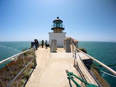 Point Bonita Lighthouse overlooking the Pacific Ocean