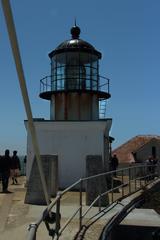 Point Bonita Lighthouse on cliff