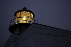 Point Bonita Lighthouse illuminating its details