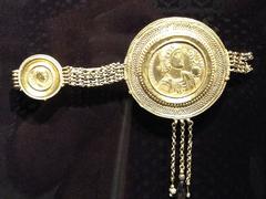 Belt section with medallions of Constantius II and Faustina