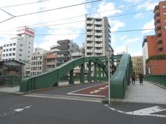 Yanagibashi Bridge over the Sumida River in Tokyo