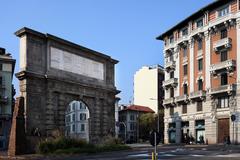 Porta Romana arch in Milan