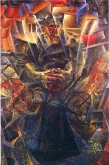 Futurist artwork by Umberto Boccioni