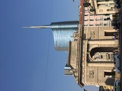 Porta Garibaldi and UniCredit Tower in Italy