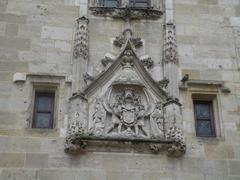 Relief on Port Cailhau in Bordeaux