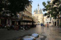 scenic view of Bordeaux cityscape with historic architecture and Garonne River