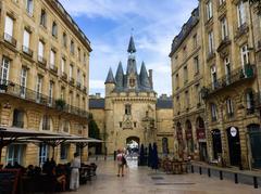 Porte Cailhau at Bordeaux, France