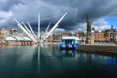 Porto Antico in Genoa, Liguria, Italy