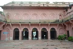 Courtyard at Observatory of Man Singh