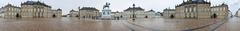 360º panorama of Amalienborg Palace in Copenhagen