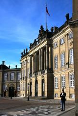 Amalienborg Palace in Copenhagen