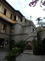 Facade of Casa Manila in Intramuros, Manila, Philippines