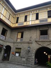 Facade of Casa Manila in Intramuros, Manila