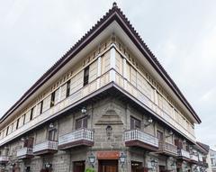 Facade of Casa Manila in Intramuros, Manila, Philippines