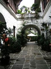 Casa Manila Patio in Intramuros, Manila