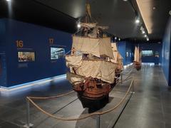 Spanish Galleon model at Ayala Museum.