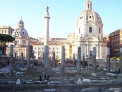 Rome Trajan's Forum with Trajan's Column