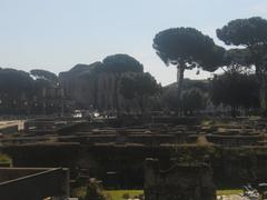 Ancient Rome ruins at Trajan's Forum