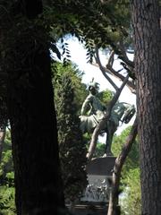 Equestrian statue of Umberto I in Villa Borghese, Rome