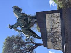 Equestrian statue of King Umberto in Rome