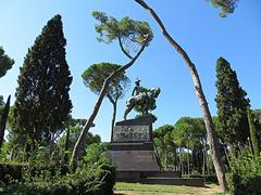 Monument to Umberto I at Villa Borghese