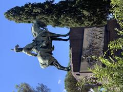 Equestrian statue of King Umberto in Rome